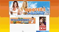 Desktop Screenshot of hooters-interlaken.ch